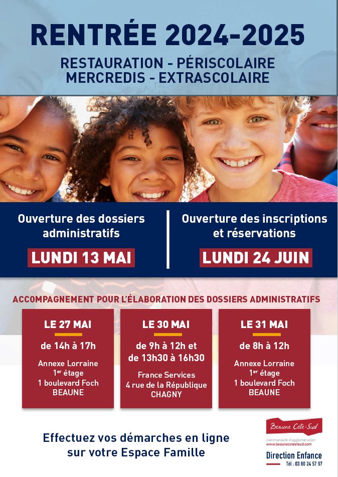 Affiche rentrée 2024-25